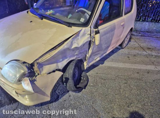 Montefiascone - Incidente sulla Cassia Nord