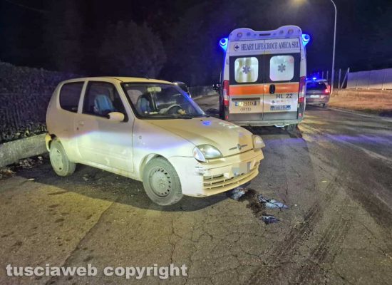 Montefiascone - Incidente sulla Cassia Nord
