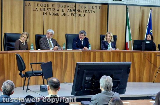 Tribunale - Inaugurazione aula protetta "Luisa Testa"