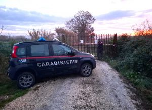 Fabrica di Roma - Carabinieri - Sequestrata discarica abusiva