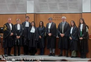 Tribunale - Il giuramento di cinque nuovi magistrati, tre giudici e due pm