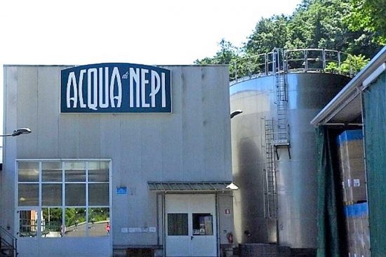 Lo stabilimento dell'Acqua di Nepi