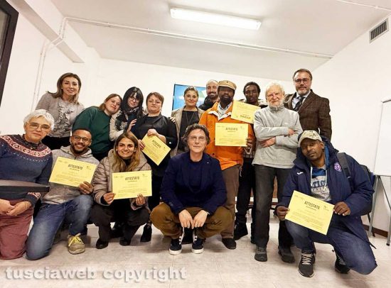 Uila - La consegna degli attestati di lingua italiana