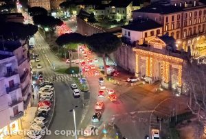 Viterbo vista dalla ruota panoramica a pratogiardino Lucio Battisti
