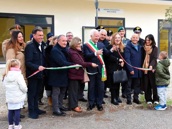 Vetralla - L'intitolazione della mensa scolastica a Mario Costantini 