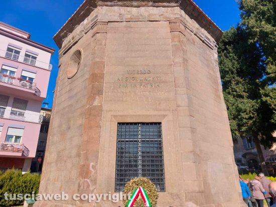 Viterbo - Il tempietto della chiesetta di Santa Maria della Peste