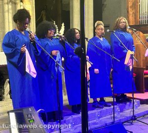 Viterbo - Tuscia in jazz for Sla - Cleveland Chorale Gospel