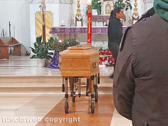 Il funerale di Giancarlo Cherubini