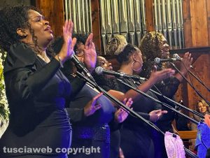 Viterbo - Tuscia in jazz for Sla - Cleveland Chorale Gospel