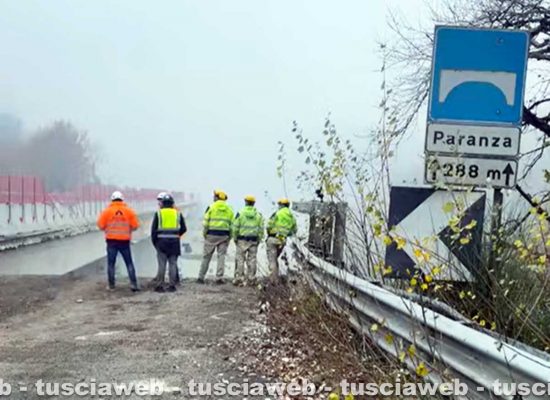 Orte - La demolizione del viadotto Paranza in diretta