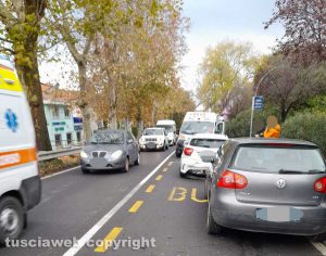 Vetralla - Tamponamento sulla Cassia