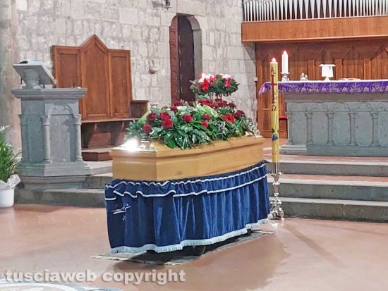 Viterbo - I funerali di Antonio Manca