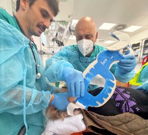 Esercitazione di maxiemergenza all'ospedale Santa Rosa di Viterbo