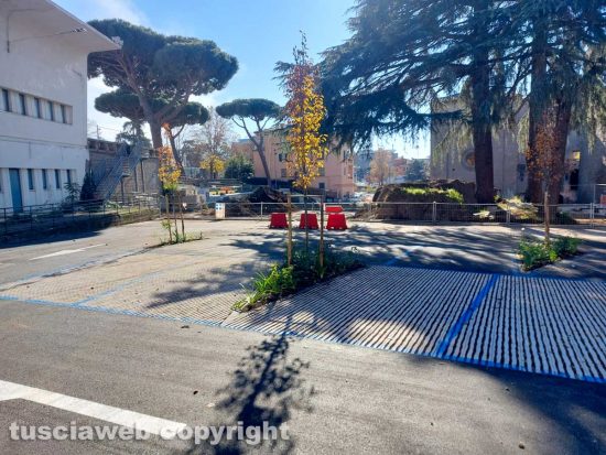 Viterbo - Riaperto il parcheggio delle Fortezze