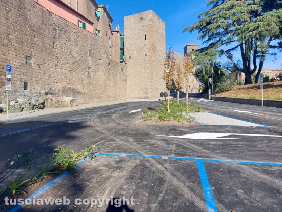 Viterbo - Riaperto il parcheggio delle Fortezze
