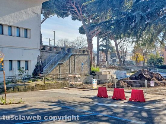 Viterbo - Riaperto il parcheggio delle Fortezze