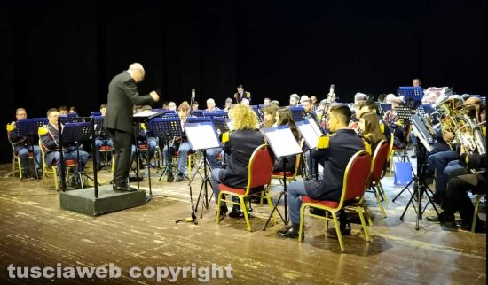 Tuscia in Jazz for Sla - Teatro Unione - La banda Alceo Cantiani di Ronciglione