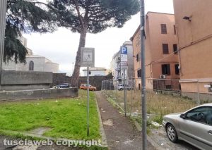Viterbo - Transenne a piazza San Francesco
