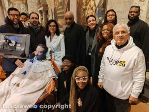 Il Tuscia in jazz for sla a Bolsena con i Cedric Shannon Rives and Unlimited Praise Gospel Singers