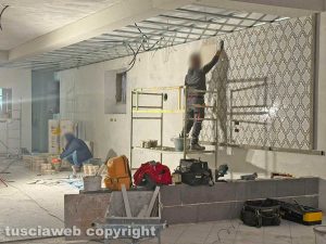 Viterbo - La nuova sede della pasticceria Casantini in via Cairoli