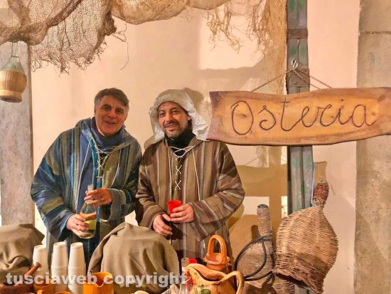 A Santa Maria della Quercia - I figuranti del presepe vivente 