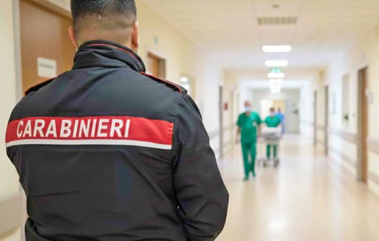 Carabinieri in ospedale