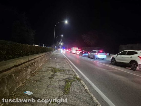 Montefiascone - Incidente sulla Cassia Nord