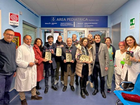 Viterbo - Al reparto di pediatria dell'ospedale Santa Rosa, arrivano nuove strumentazioni mediche