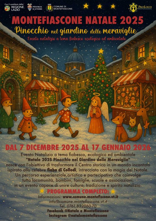 Natale a Montefiascone 2025 - Il programma