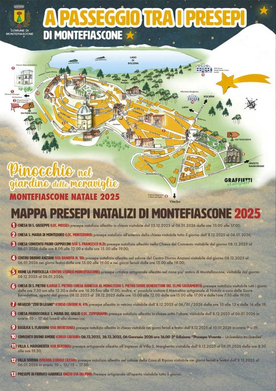 Natale a Montefiascone 2025 - Il programma