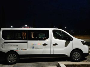 Montalto di Castro - Il bus per il trasporto dei ragazzi di Maratonda