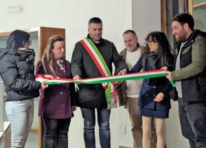 Vallerano - Officine municipali - L'inaugurazione