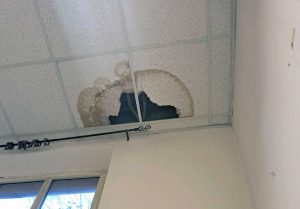 Civita Castellana -Infiltrazione di acqua al Midossi