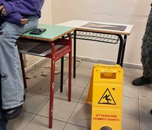 Civita Castellana -Infiltrazione di acqua al Midossi