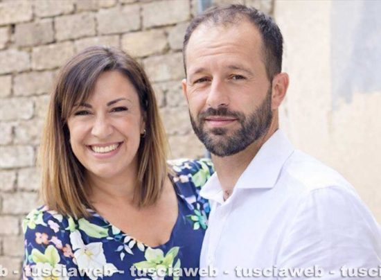 Federica Torzullo con il marito Agostino Claudio Carlomagno
