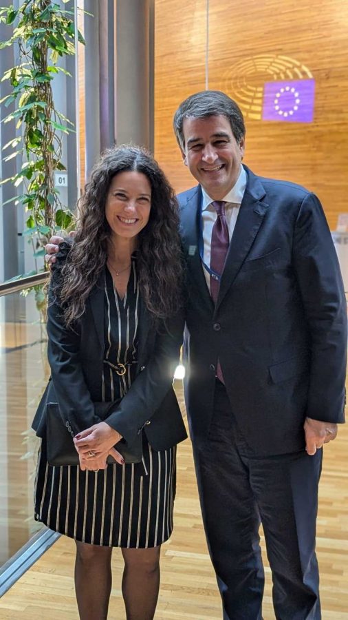 Antonella Sberna e Raffaele Fitto