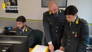 La guardia di finanza di Padova