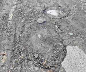 Vetralla - le condizioni di via Palestro a Tre Croci