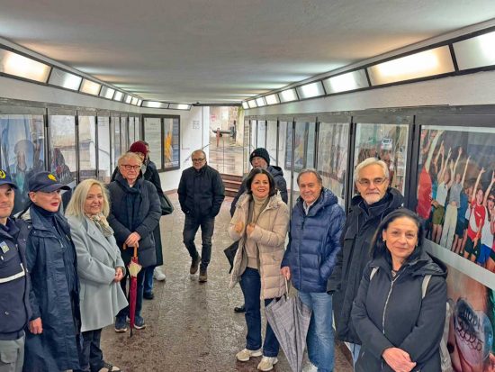 Viterbo - Iubilate, al sottopasso di piazza Crispi la mostra fotografica di Tiziano Ionta