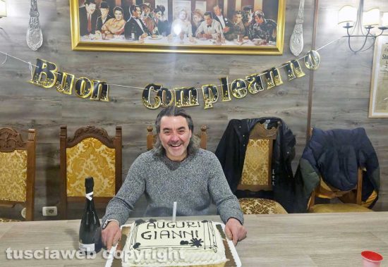 Gianni Serafini festeggia il compleanno