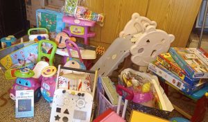 Nepi - I giocattoli raccolti durante la seconda edizione di Riciclattolo