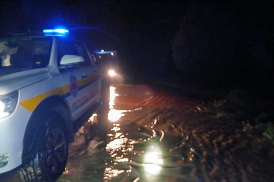 Allagamenti sul litorale di Tarquinia, in campo i volontari Aeopc