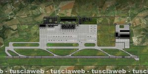 Il progetto per l’aeroporto di Viterbo “Tommaso Fabbri”