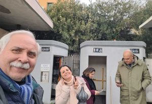 Viterbo -Giro per i bagni pubblici cittadini - Poggi, Frontini e Martinengo al giro dei bagni pubblici