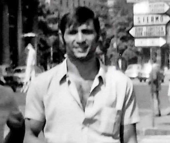 Ermanno Segatori da giovane
