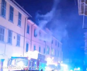 Soriano nel Cimino - Principio di incendio alla casa della salute