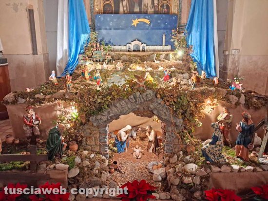 Il presepe artistico della confraternita del Ss sacramento di Castiglione in Teverina