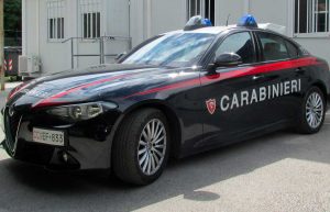 Una pattuglia dei carabinieri