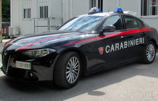 Una pattuglia dei carabinieri