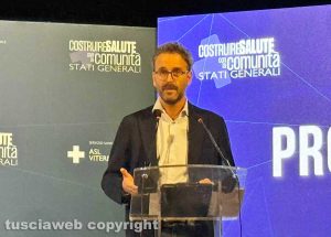 Viterbo - Teatro Unione - Stati generali della Asl - Fabrizio Chegai, Fabrizio Chegai, dipartimento Neuroscienze e organi di senso